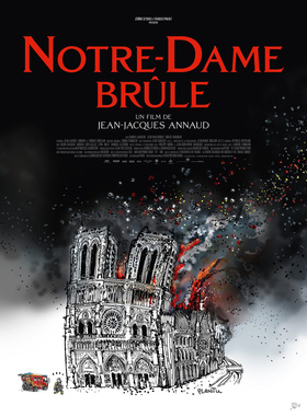 燃烧的巴黎圣母院Notre-Dame Brûle